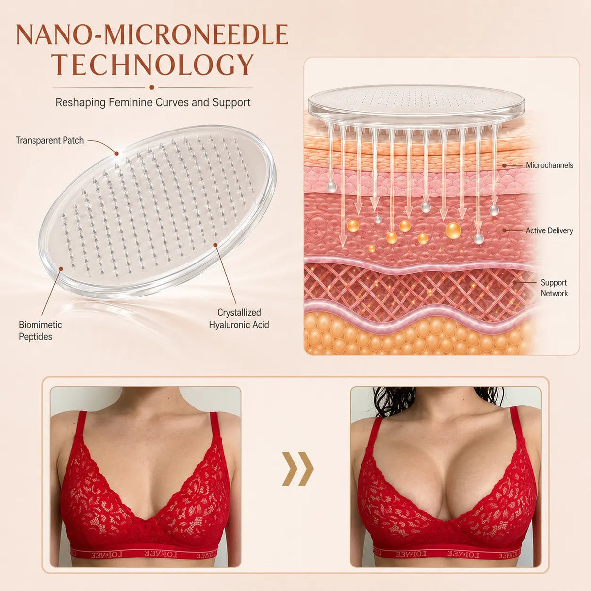 🔥🥇Insideefy® Targeted Breast Enhancement Advanced Nano Microneedle Patch