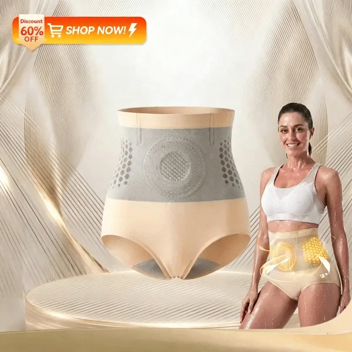 🎖️𝐎𝐟𝐟𝐢𝐜𝐢𝐚𝐥 𝐁𝐫𝐚𝐧𝐝 𝐒𝐭𝐨𝐫𝐞 |Yellowzi® ✨ Fat Burn Shapewear Shorts
